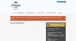Desktop Screenshot of nsmayporthomes.com